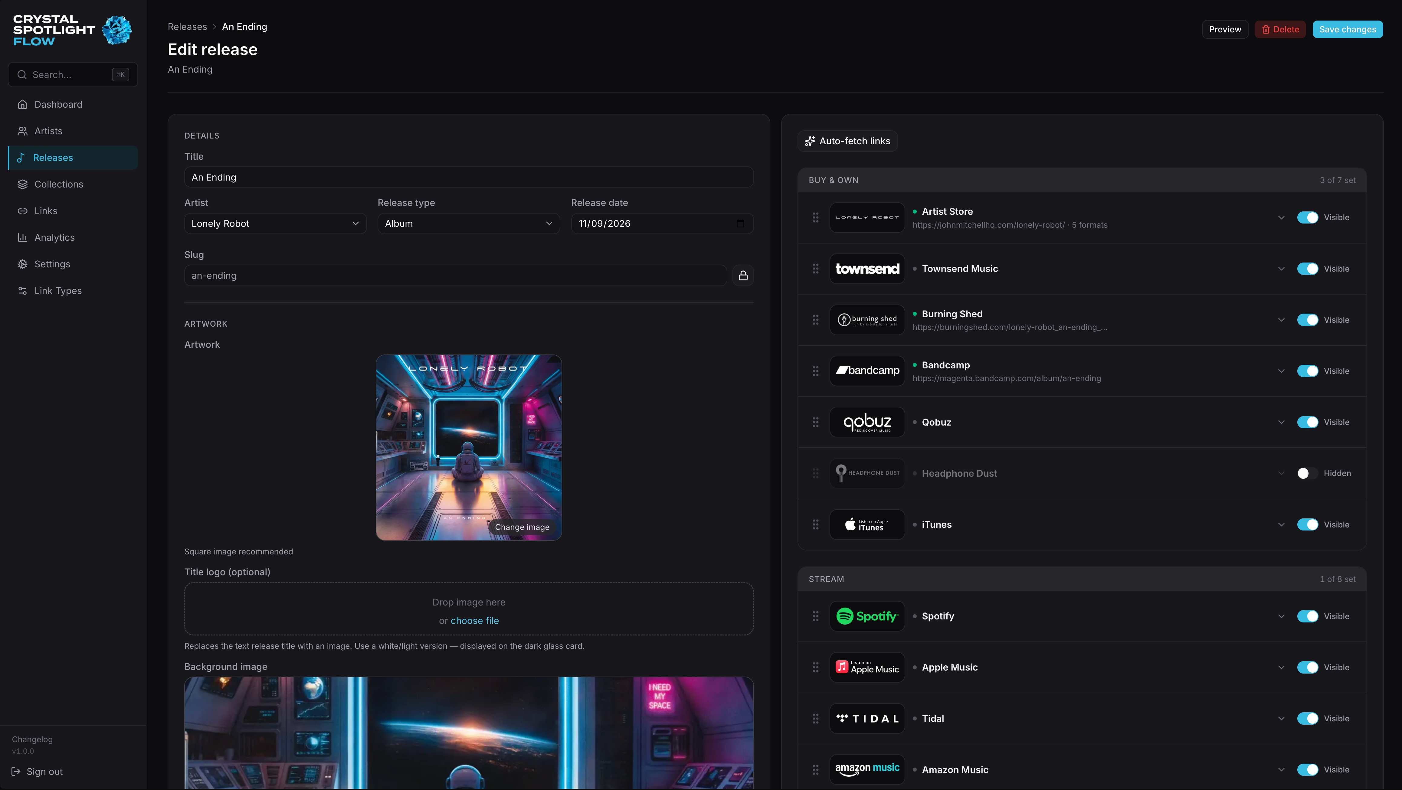CS Flow screenshot
